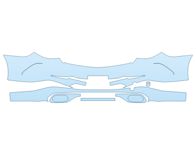 2026 MERCEDES-BENZ CLE-CLASS COUPE AMG CLE 53 REAR BUMPER