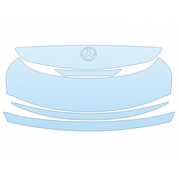 2026 MERCEDES-BENZ CLE-CLASS COUPE AMG CLE 53 FULL TRUNK SPOILER NO BADGES