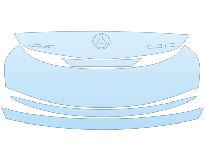 2026 MERCEDES-BENZ CLE-CLASS COUPE AMG CLE 53 FULL TRUNK SPOILER W/BADGES