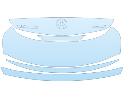 2026 MERCEDES-BENZ CLE-CLASS COUPE CLE 300 4MATIC FULL TRUNK SPOILER W/BADGES