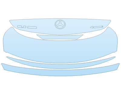 2026 MERCEDES-BENZ CLE-CLASS COUPE CLE 300 4MATIC AMG LINE FULL TRUNK SPOILER W/BADGES