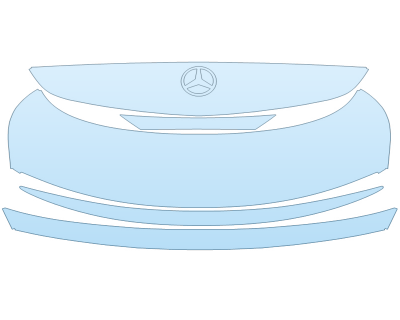 2026 MERCEDES-BENZ CLE-CLASS COUPE CLE 450 4MATIC FULL TRUNK SPOILER NO BADGES