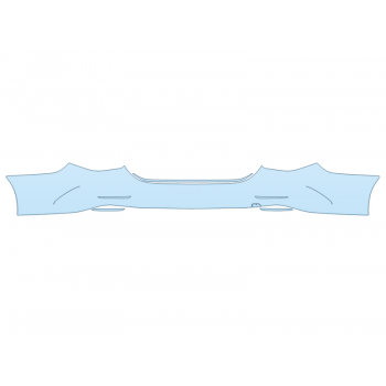 2026 MERCEDES-BENZ E-CLASS SEDAN 350 REAR BUMPER