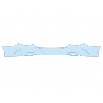 2026 MERCEDES-BENZ E-CLASS SEDAN 350 REAR BUMPER W SENSORS