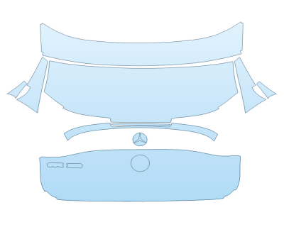 2026 MERCEDES-BENZ EQE-CLASS 320+ SUV TRUNK WITH 350 BADGE