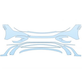 2026 MERCEDES-BENZ EQE-CLASS AMG SEDAN BUMPER