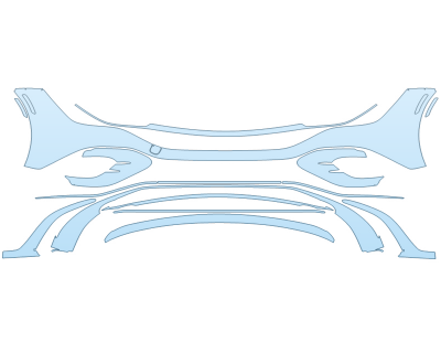 2026 MERCEDES-BENZ EQE-CLASS AMG SEDAN BUMPER