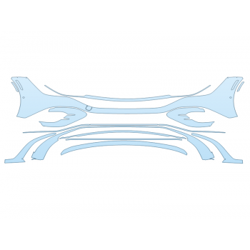 2026 MERCEDES-BENZ EQE-CLASS AMG SEDAN BUMPER W SENSORS 2026 MERCEDES-BENZ EQE-CLASS AMG SEDAN BUMPER W SENSORS