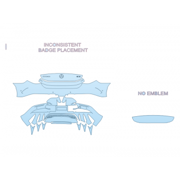 2026 MERCEDES-BENZ EQE-CLASS AMG SEDAN REAR BUMPER W SENSORS