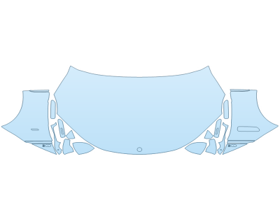 2026 MERCEDES-BENZ EQE-CLASS AMG SEDAN HOOD FENDERS MIRRORS FULL