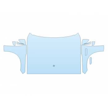 2026 MERCEDES-BENZ EQE-CLASS AMG SUV HOOD FENDERS MIRRORS FULL (WRAPPED EDGES)