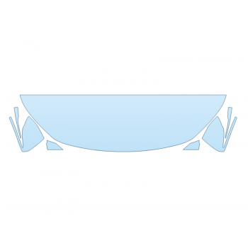 2026 MERCEDES-BENZ GLA-CLASS SUV 250 HOOD FENDERS MIRRORS 18 INCH STRAIGHT (WRAPPED EDGES)