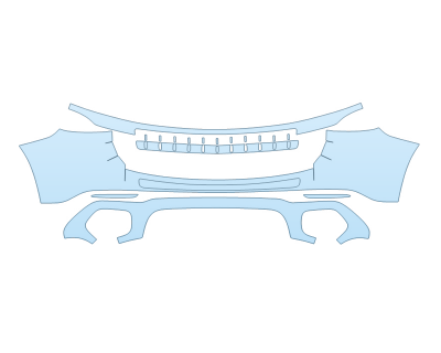 2026 MERCEDES-BENZ GLA-CLASS SUV 250 4MATIC REAR BUMPER