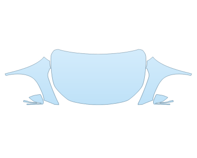 2026 MERCEDES-BENZ GLA-CLASS SUV 250 4MATIC HOOD FENDERS MIRRORS FULL (WRAPPED EDGES)