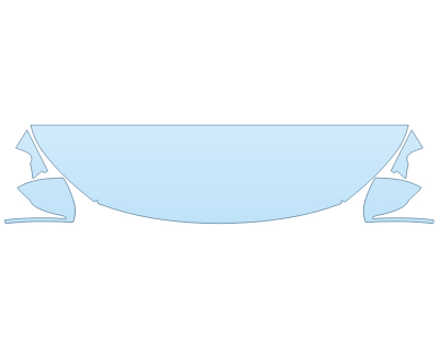 2026 MERCEDES-BENZ GLB-CLASS 250 HOOD FENDERS MIRRORS 18 INCH STRAIGHT (WRAPPED EDGES)