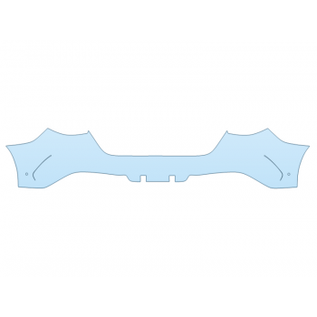 2026 MERCEDES-BENZ GLC-CLASS 300 4MATIC COUPE AMG LINE REAR BUMPER W SENSORS