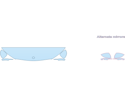 2026 MERCEDES-BENZ GLC-CLASS 300 COUPE AMG LINE HM 18 INCH STRAIGHT (WRAPPED EDGES)