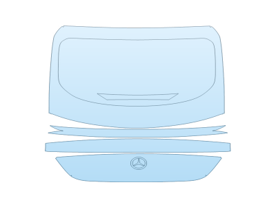 2026 MERCEDES-BENZ GLC-CLASS 300 COUPE AMG LINE FULL REAR HATCH NO BADGES