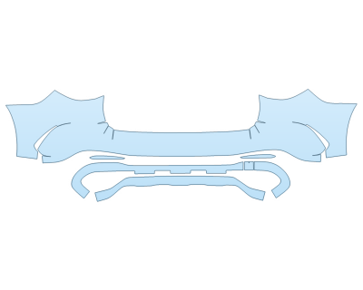 2026 MERCEDES-BENZ GLC-CLASS 300 SUV AMG LINE BUMPER