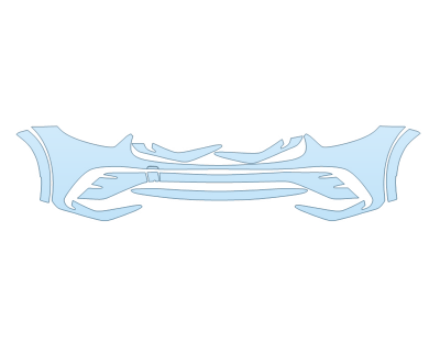 2026 MERCEDES-BENZ GLC-CLASS 300 SUV AMG LINE BUMPER