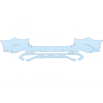 2026 MERCEDES-BENZ GLC-CLASS 300 SUV AMG LINE BUMPER W SENSORS