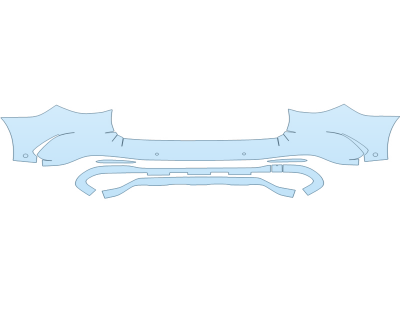 2026 MERCEDES-BENZ GLC-CLASS 300 SUV AMG LINE BUMPER W SENSORS
