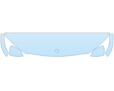 2026 MERCEDES-BENZ GLC-CLASS 300 SUV AMG LINE HOOD FENDERS MIRRORS 18 INCH STRAIGHT (WRAPPED EDGES)