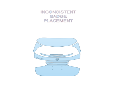 2026 MERCEDES-BENZ GLC-CLASS 300 SUV AMG LINE 1 PIECE REAR HATCH W/GLC 300 EMBLEM