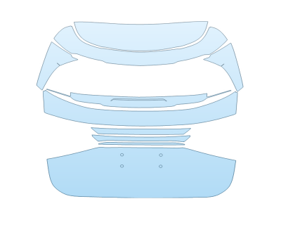 2026 MERCEDES-BENZ GLC-CLASS 300 SUV AMG LINE 2 PIECE REAR HATCH