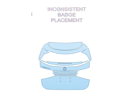 2026 MERCEDES-BENZ GLC-CLASS 300 SUV AMG LINE 2 PIECE REAR HATCH W/ GLC 300 EMBLEM