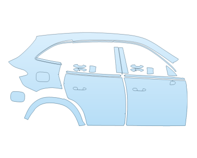 2026 MERCEDES-BENZ GLC-CLASS 300 SUV AMG LINE PASSENGER SIDE