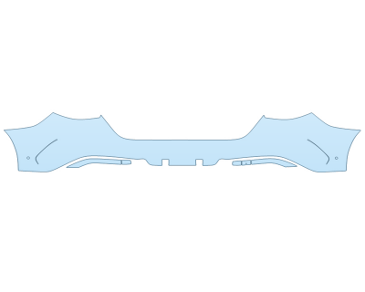 2026 MERCEDES-BENZ GLC-CLASS AMG 43 COUPE REAR BUMPER W SENSORS 2026 MERCEDES-BENZ GLC-CLASS AMG 43 COUPE REAR BUMPER W SENSORS