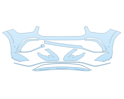 2026 MERCEDES-BENZ GLE-CLASS AMG 53 4MATIC BUMPER W SENSORS 2026 MERCEDES-BENZ GLE-CLASS AMG 53 4MATIC BUMPER W SENSORS