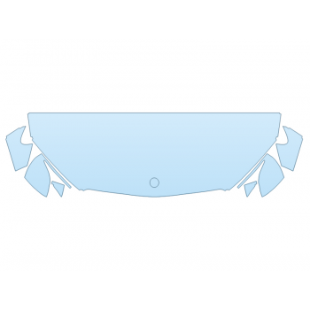 2026 MERCEDES-BENZ GLE-CLASS SUV AMG 63 S HOOD FENDERS MIRRORS 24 INCH STRAIGHT (WRAPPED EDGES)