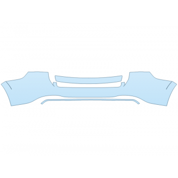 2026 MERCEDES-BENZ GLS-CLASS AMG GLS 63 REAR BUMPER W CHROME SILL