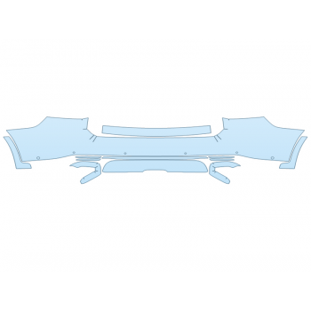 2026 MERCEDES-BENZ GLS-CLASS GLS 450 REAR BUMPER W SENSORS 2026 MERCEDES-BENZ GLS-CLASS GLS 450 REAR BUMPER W SENSORS