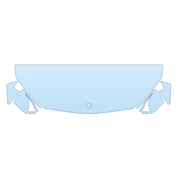 2026 MERCEDES-BENZ GLS-CLASS GLS 580 HOOD FENDERS MIRRORS 24 INCH STRAIGHT (WRAPPED EDGES)