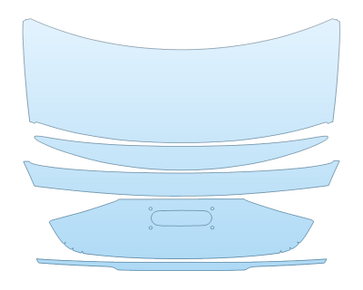 2026 MERCEDES-BENZ S-CLASS S 580E 4MATIC FULL TRUNK SPOILER