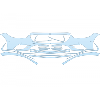 2026 MERCEDES-BENZ S-CLASS S 580E AMG LINE BUMPER W SENSORS