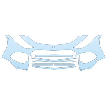 2026 MERCEDES-BENZ SL-CLASS AMG 55 BUMPER