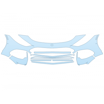 2026 MERCEDES-BENZ SL-CLASS AMG 55 BUMPER W SENSORS