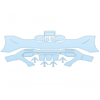 2026 MERCEDES-BENZ SL-CLASS AMG 55 REAR BUMPER 2026 MERCEDES-BENZ SL-CLASS AMG 55 REAR BUMPER