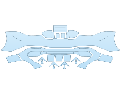 2026 MERCEDES-BENZ SL-CLASS AMG 55 REAR BUMPER 2026 MERCEDES-BENZ SL-CLASS AMG 55 REAR BUMPER