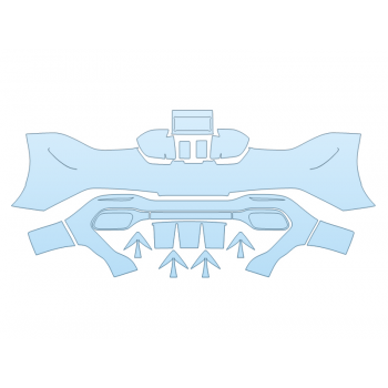 2026 MERCEDES-BENZ SL-CLASS AMG 63 REAR BUMPER