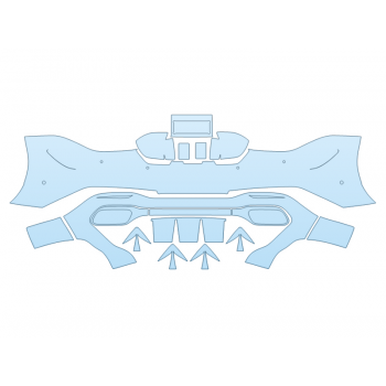 2026 MERCEDES-BENZ SL-CLASS AMG 63 REAR BUMPER W SENSORS