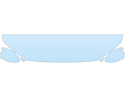 2024 HONDA CR-V EX-L HOOD FENDERS MIRRORS 18 INCH STRAIGHT (WRAPPED EDGES)