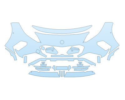 2026 BMW 2 SERIES GRAN COUPE 228 BUMPER W SENSORS