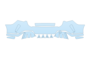 2027 BMW 2 SERIES GRAN COUPE 228 REAR BUMPER
