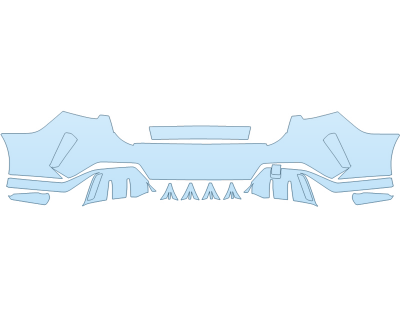2026 BMW 2 SERIES GRAN COUPE 228 REAR BUMPER