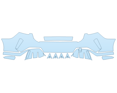 2026 BMW 2 SERIES GRAN COUPE 228 M SPORT REAR BUMPER